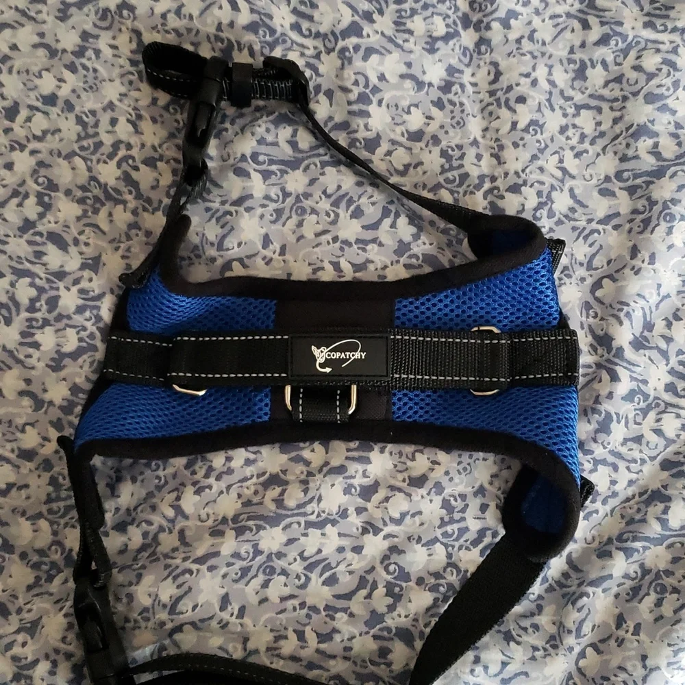 NIB Copatchy Medium No Pull Reflective Dog Harness
